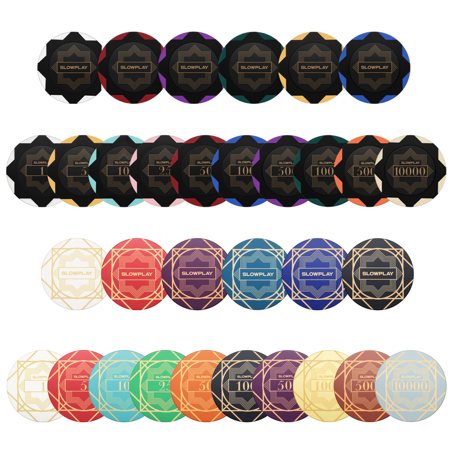 SLOWPLAY Nash Sample Set | Poker Chips