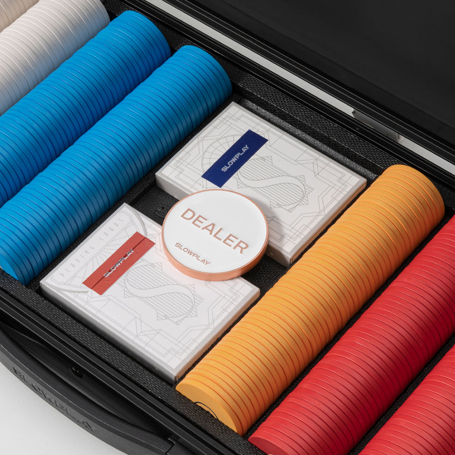 SLOWPLAY Godel Ceramic Poker Set | Ceramic Poker Chips