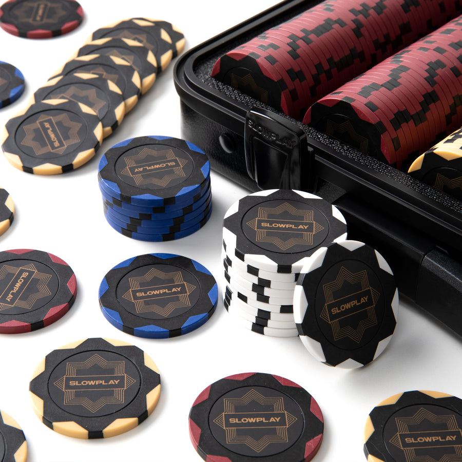 SLOWPLAY Nash Clay Poker Chips | Clay Poker Chips