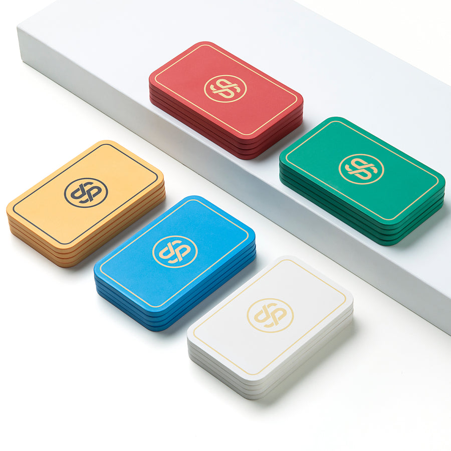 SLOWPLAY Godel Poker Plaque | Rectangular Poker Chips