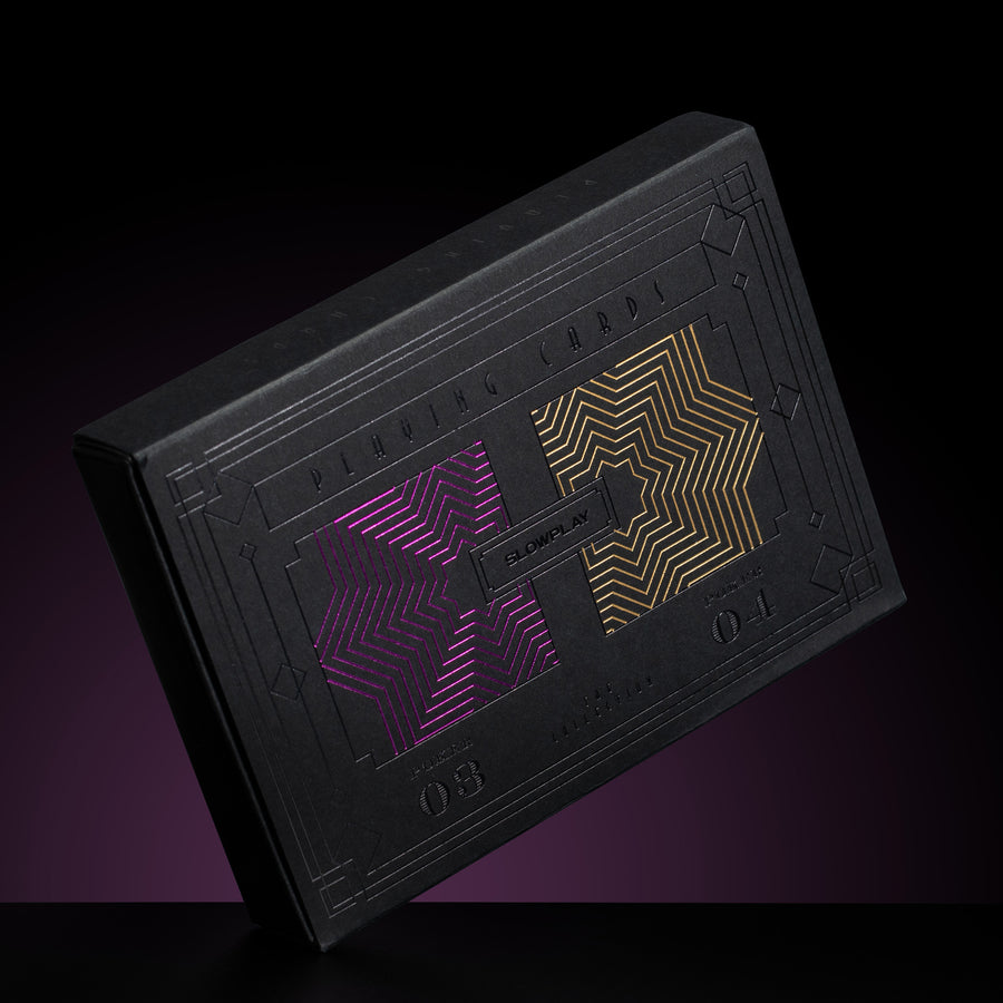 SLOWPLAY Premium Plastic Playing Card Set | Poker Playing Card Deck