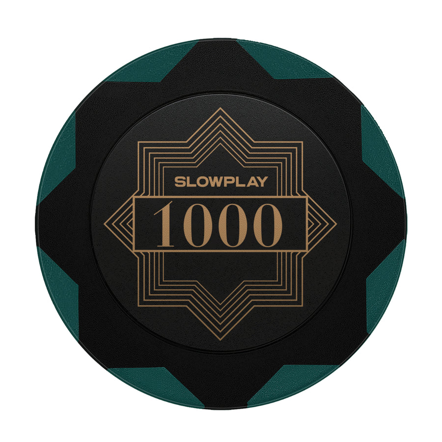 Nash Clay Poker Chips-Black Gold Edition