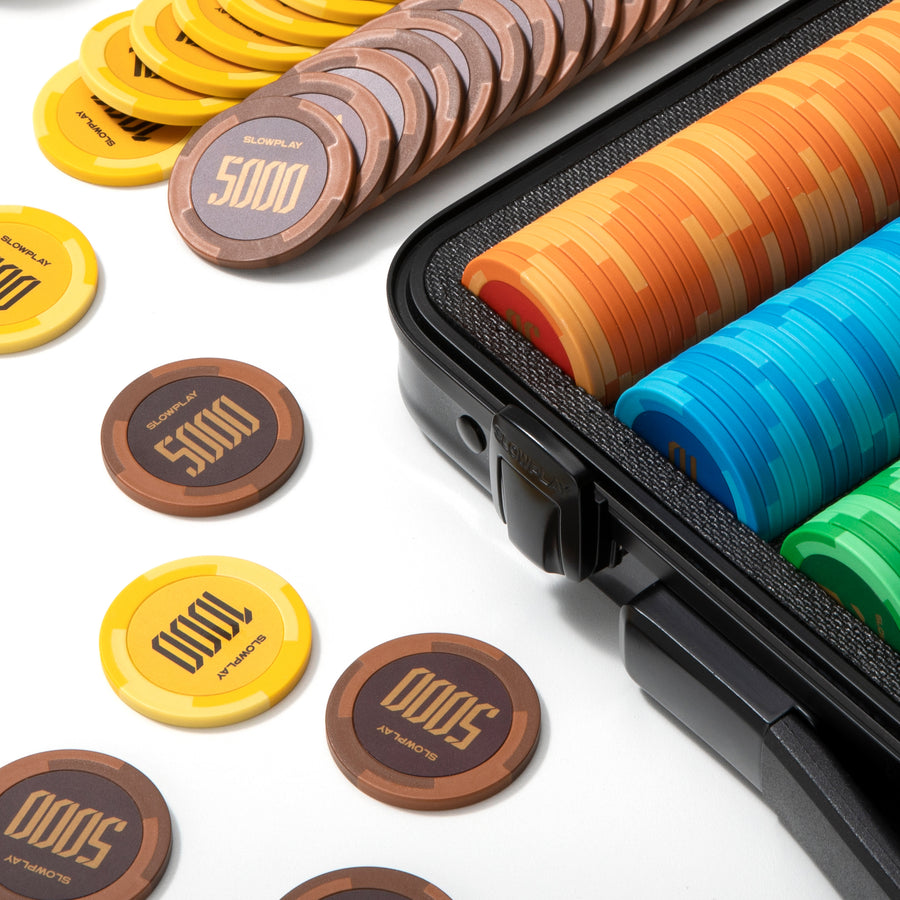 SLOWPLAY Godel Clay Poker Chips | Clay Poker Chips