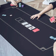 Load image into Gallery viewer, Godel Texas Hold&#39;em Poker Mat | Black and Champagne Gold | SLOWPLAY
