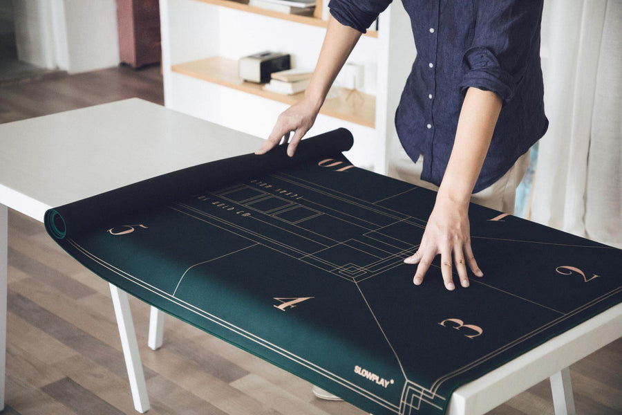 Nash Texas Hold'em Poker Mat | Portable. Start your game anywhere you like. | SLOWPLAY