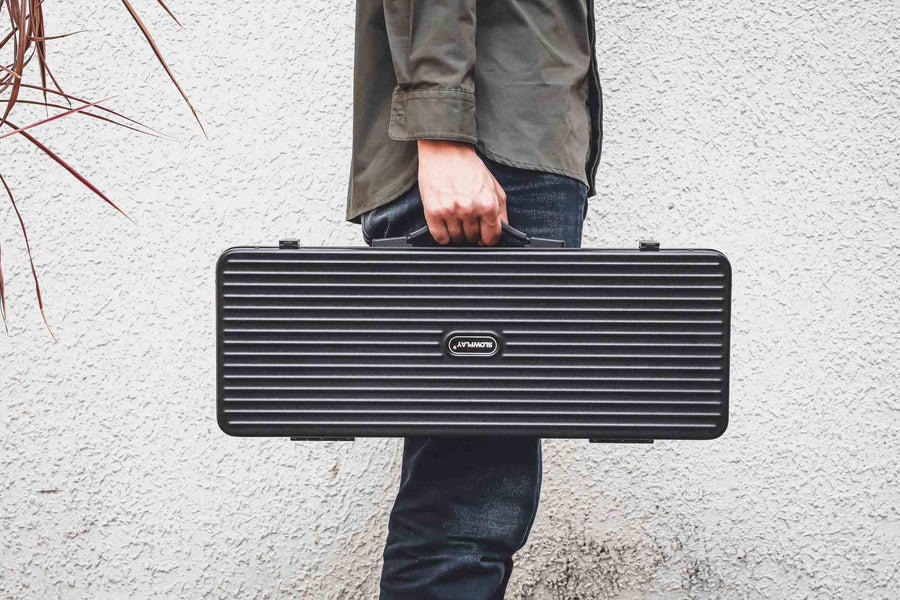 Premium Poker Chip Case | Shell made with  German Bayer Polycarbonate material, super durable ?| SLOWPLAY