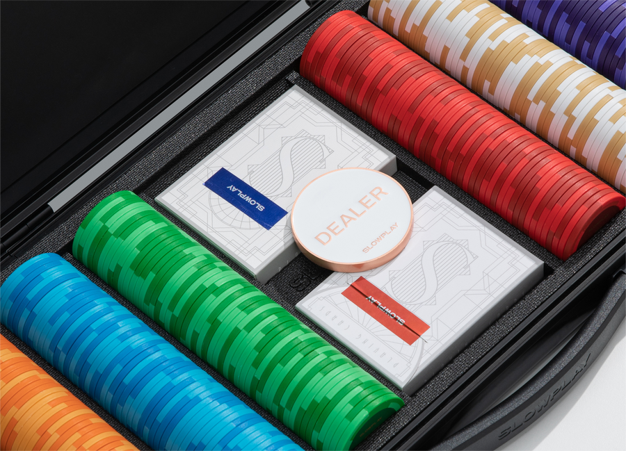 SLOWPLAY Godel Clay Poker Set