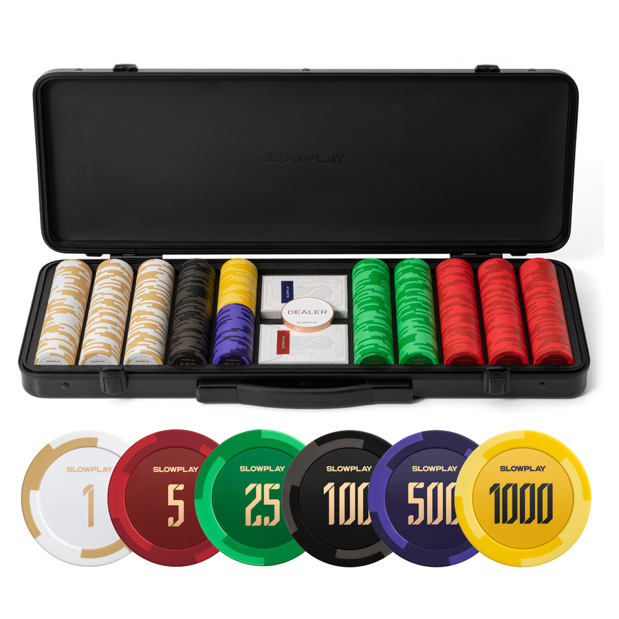 【SALE】Godel Clay Poker Chip Set | Like New Condition