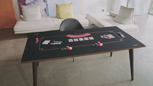 SLOWPLAY Godel Poker Mat | Poker Table Top